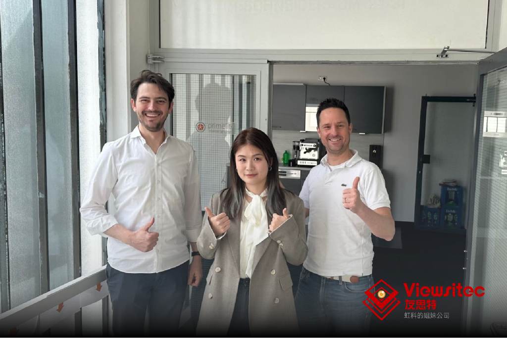 bntyvt全球联盟经理江丹女士与德国合作伙伴Primelite GmbH团队
