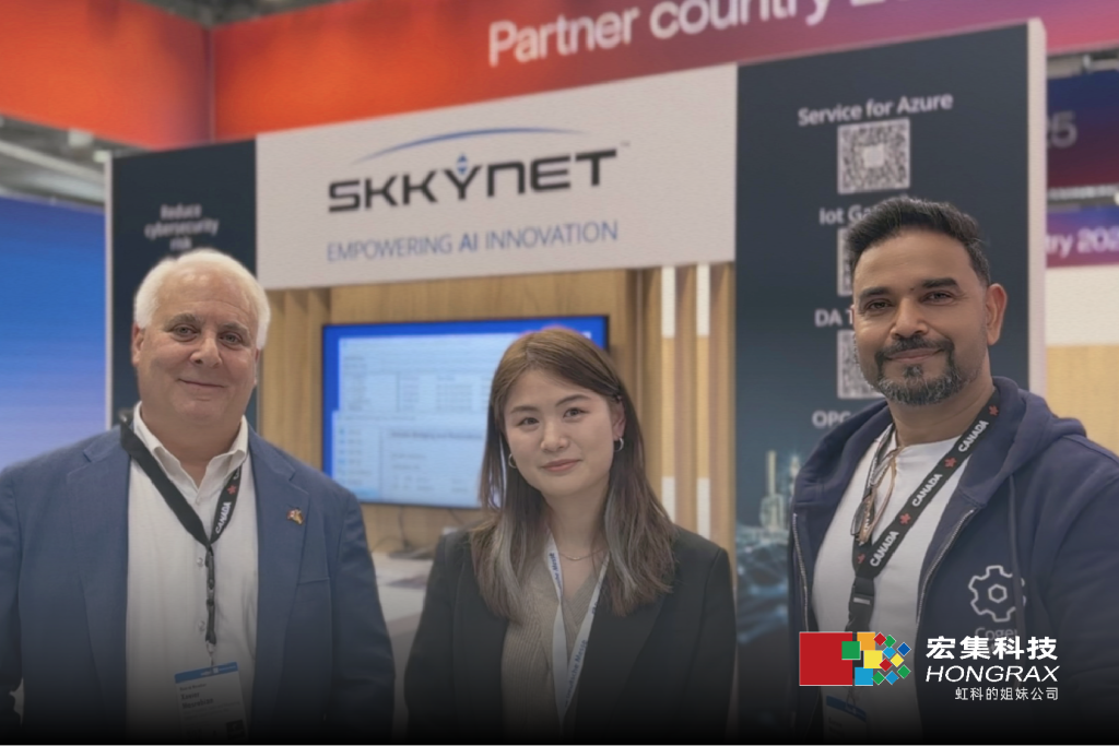 Skkynet展位合影