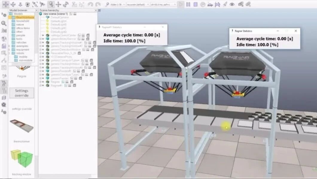机器人运动控制数字孪生平台